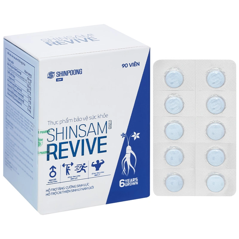 Thực phẩm bảo vệ sức khoẻ: Shinsam Revive - 